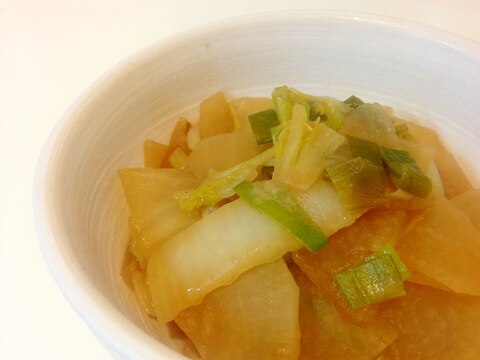 ♡冬野菜　白菜×大根×白ネギ　味噌煮込み♡